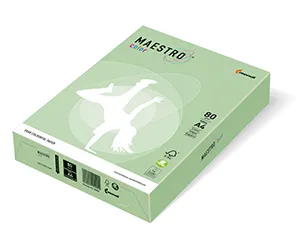 MAESTRO Farbe PASTELL 160 g 250 Blatt Mittelgrün - MG28